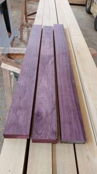 Drewno Amarant Purpleheart, element 24x80x470mm