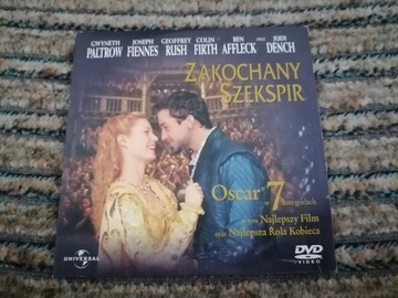 Zakochany Szekspir płyta DVD