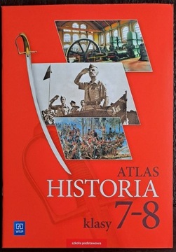 HISTORIA  Atlas klasy 7 - 8  Nowy !!!
