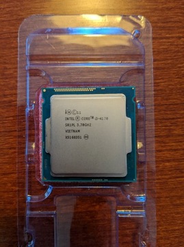 Procesor Intel i3-4170 + cooler i radiator + pasta