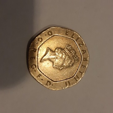 Moneta 20 twenty pence z 1989
