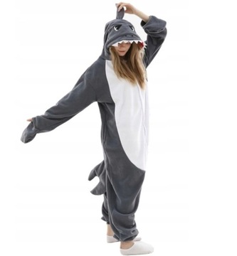 Piżama Onesie KIGURUMI Rekin Shark