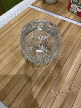 Kryształowy koszyczek szlifowany 