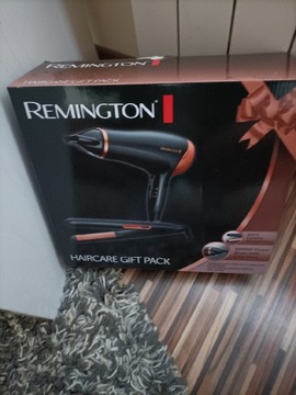 Suszarka do włosów REMINGTON D3012GP + prostownica