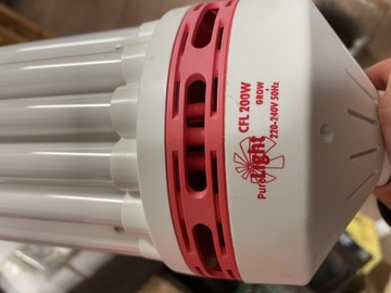 Lampa CFL 200W do roślin