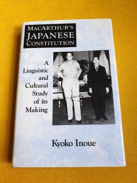 MacArthur's Japanese Constitution Inoue Japan WW2