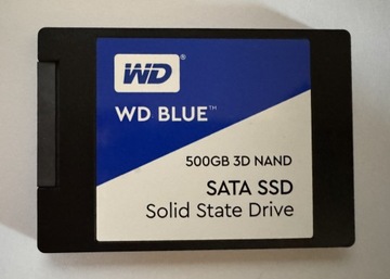 Dysk SSD WD Blue 500acGB SA510 WDS500G3B0A SATA 2,5