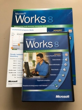 OPROGRAMOWANIE WORKS 8 ,WORKS 4.5, WORKS 4.0