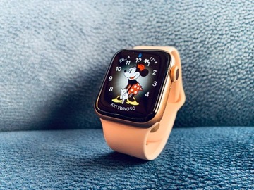 Apple Watch 6 GPS, 40 mm, złoty róż + Spigen