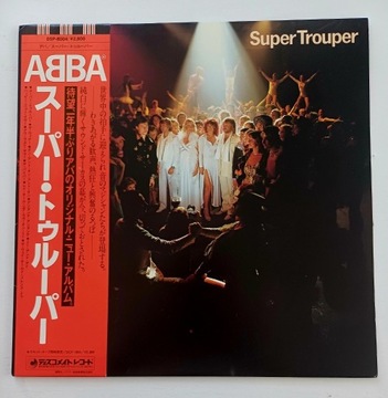 ABBA Super Trouper Japan Winyl 1press