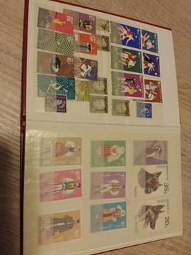 Klaser znaczków pocztowych kolekcjonerskie vintage