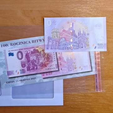 Banknot kolekcjonerski - Rocznica Bitwy Warszawski