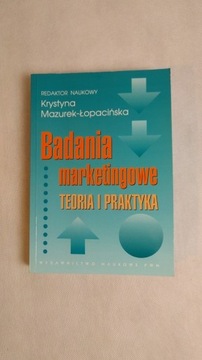 Książka "Badania marketingowe teoria i praktyka"