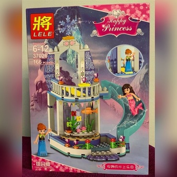 KLOCKI DLA DZIEWCZYNKI HAPPY PRINCESS 166 PCS 6-12