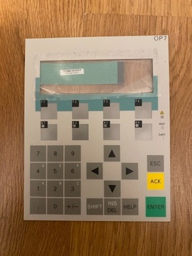 Klawiatura panel Siemens OP7 6AV3607-1JC30-0AX2