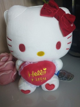 Hello Kitty maskotka nowa Sanrio 22 cm z wadą