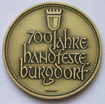 Szwajcaria - 700 lat Burgdorf - 1973
