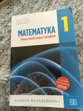 Podręcznik do matematyki rozszerzonej klasa 1