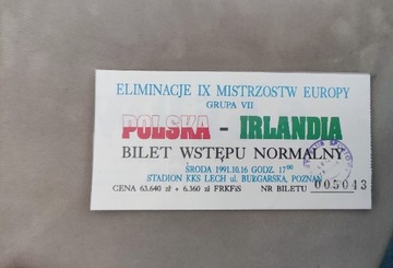 Polska-Irlandia 1991