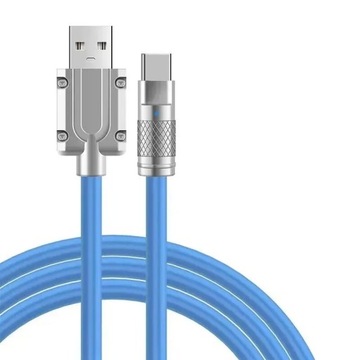 Kabel USB Typ C 1m Silikonowa Izolacja