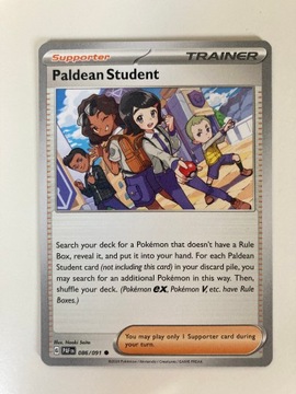 Paldean Fates: Paldean Student 086/091