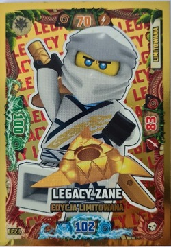 KARTA LE 24 LEGO NINJAGO 6 WYSPA LEGACY ZANE