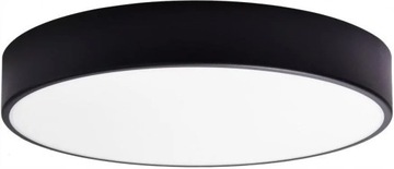 Plafon okrągły Temar Cleo 50 cm × 7,5 cm czarny
