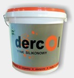 Tynk silikonowy Dercol 25 kg / zamiennik Kiesel 16