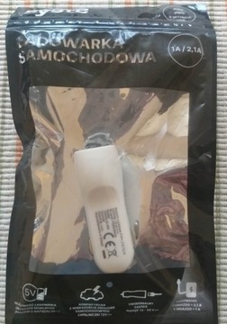 Ładowarka samochodowa 1A/2,1A