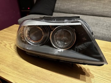 Lampa prawa bi xenon LCI skrętna BMW E90 E91