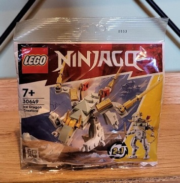 Lego Ninjago 30649 Lodowy Smok saszetka klocki