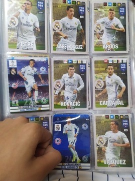 Pakiet 8 kart piłkarskich Real Madrid CF