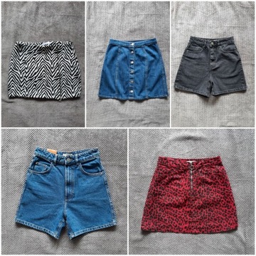 ZARA, ASOS, Pull&Bear, H&M, House, XS/S - Zestaw!