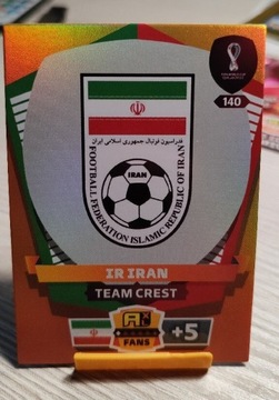 FIFA world cup Qatar Team Crest - Iran nr. 140