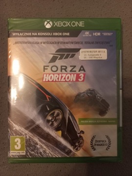 FORZA HORIZON 3 PL NOWA FOLIA XBOX ONE SERIES X