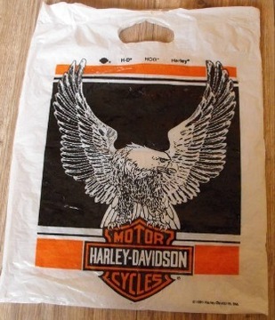 Reklamówka Harley-Davidson retro 1991 rok  45/36.5