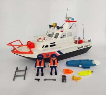 Playmobil statek straży wybrzeża 4448 UNIKAT