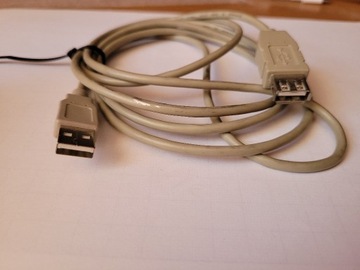 KABEL Przedłużacz USB USB ŻEŃSKI - MĘSKI
