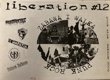 Liberation 12/2004 zine punk rock