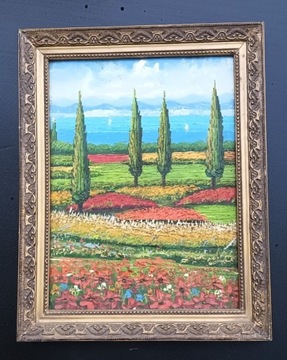 Obraz olejny Pejzaże Toskanii