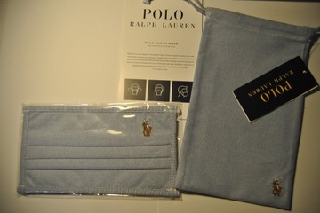 Maseczka Polo Ralph Lauren błękitna S/M