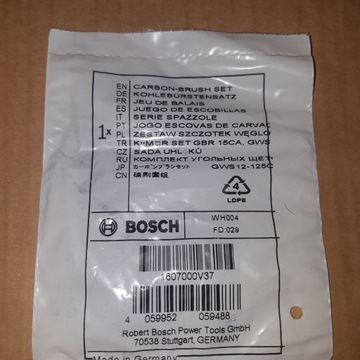 Szczotki węglowe Bosch GWS 15-125 CIE 1607000V37