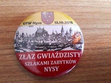 ODZNAKA=NYSA-SZLAKAMIM ZABYTKÓW =ZŁAZ GWIAZDZISTY 