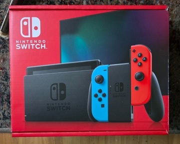 NINTENDO Switch konsola V2 + kod 250 zł