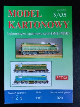 Zetka 020 - lokomotywa spalinowa serii SM48 (TEM2)