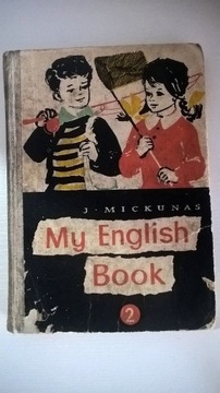 My English Book 2 J. Mickunas książka 1967