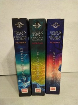 Magnus Chase - Rock Riordan tomy 1-3