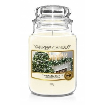 Twinkling Lights Yankee Candle duża świeca 623g