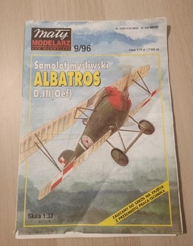 Mały Modelarz 9/96 Samolot Albatros D.III(Oef)