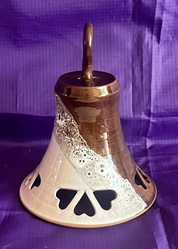 Oryginalny Ceramiczny dzwonek w idealnym stanie